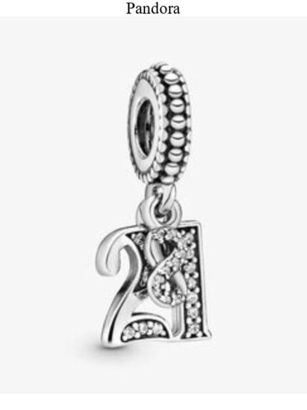Pandora 21st Celebration Dangle Charm